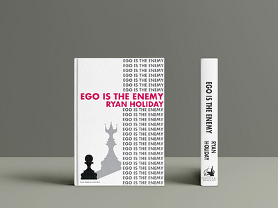 Ego is the Enemy Dust Jacket Design