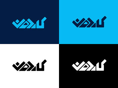 Kardoon Logo blue branding logo logo design persian persian logo vector