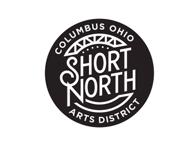 Short North Badge badge columbus logo ohio vector