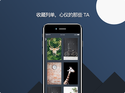 Design for the app 「Shots Wallpaper」
