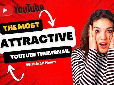 YouTube Thumbnail Design On Fiverr agent amazing attractive beautiful design branding clickbait design eye catchy flyer graphic design illustration image editing logo perfect thumbnail view boosting youtube youtube channel youtube fan youtube thumbnail