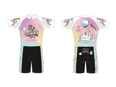 Let's Just Be Unicorns Cycling Kit
