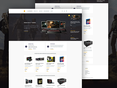 Komplett.no Re-design computer ecommerce electronics komplett minimal parts redesign shop store