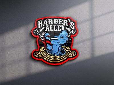 barbershop logo app branding design graphic design icon illustration logo vector