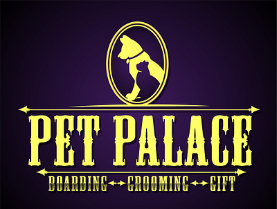 PET PALACE LOGO app branding design graphic design icon illustration logo ui ux vector