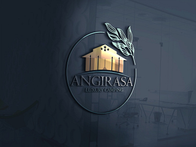 ANGIRASA LUXURY LOGO app branding company logo design design logo graphic design icon logo logo office