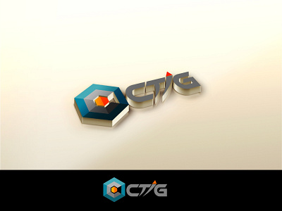 3d logo ctig 3d 3d logo design graphic design icon logo logo 3d vector