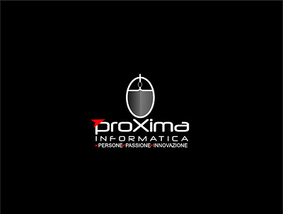 PROXIMA INFORMATICA LOGO 3d design graphic design icon logo