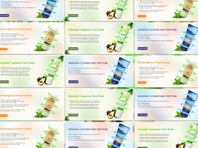 Face Wash Banner | Web Banner Design