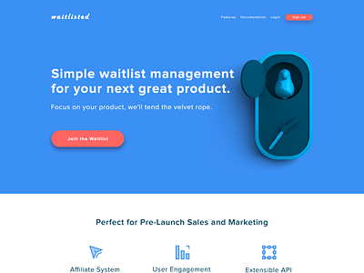 waitlisted redesign portfolio redesign seoul software ui web design