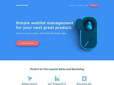 waitlisted redesign