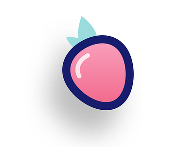 Berry berry fruit icon logo tasty