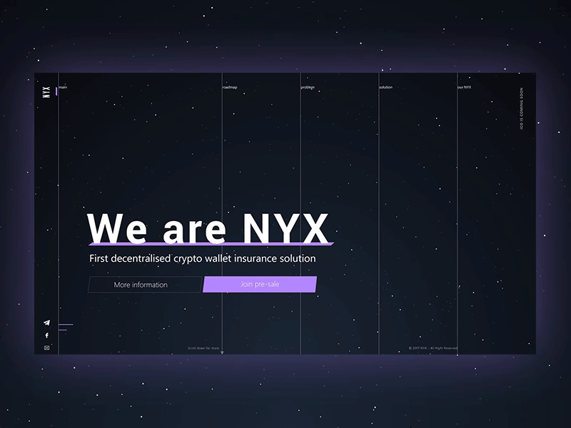 NYX | Roadmap | Concept