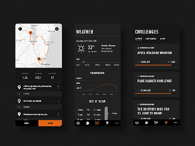 Harley Davidson App app ios product design uidesign