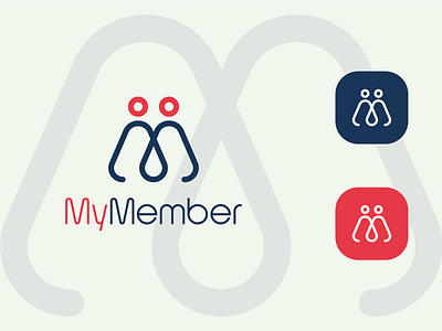 MyMember Logo Design design graphic design logo vector