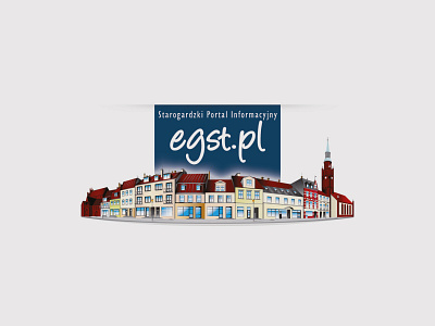 Logo for egst.pl branding design icon illustration logo vector