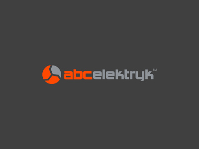 Logo abcelektryk branding design illustration logo vector