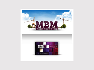 MBM logo branding design illustration logo typography vector