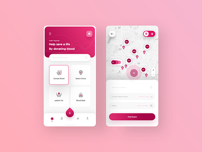 Blood App Concept Design