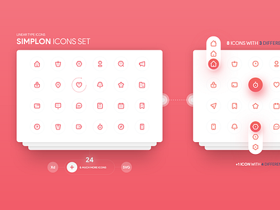 Simplon icons set