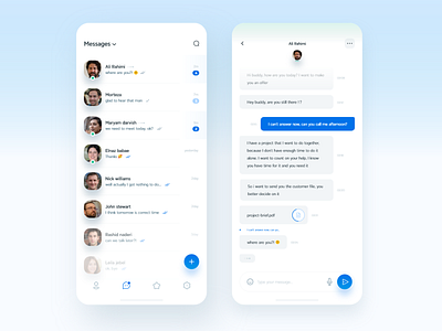 Redesign telegram messenger app