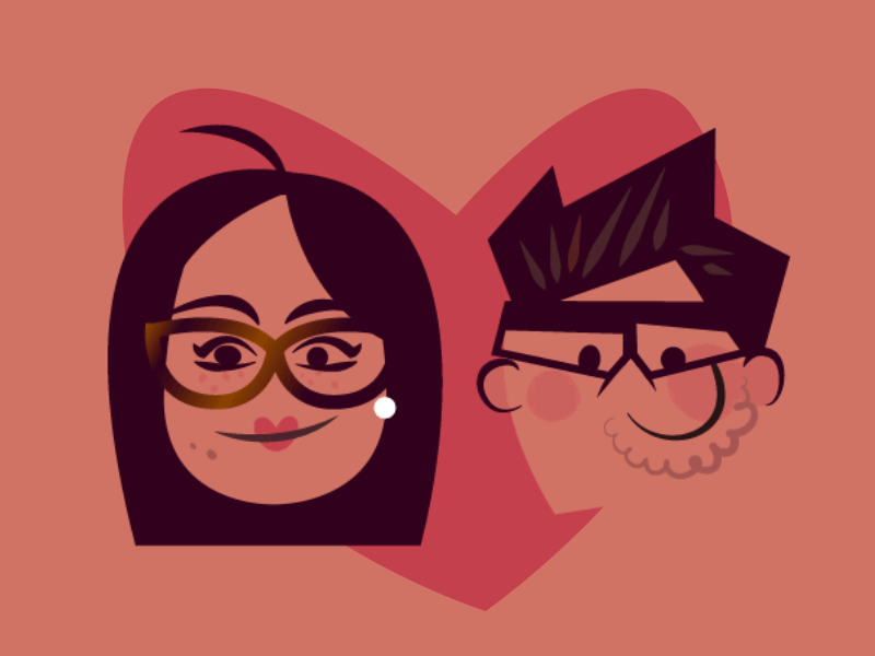 Love.gif after effects animation anniversary boyfriend couple gilrfriend love