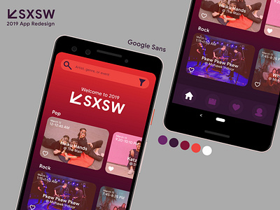 SXSW 2019 App Redesign