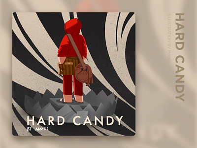 MOVIE_Hard Candy movie movie poster red ui 布局 平面 插图 设计