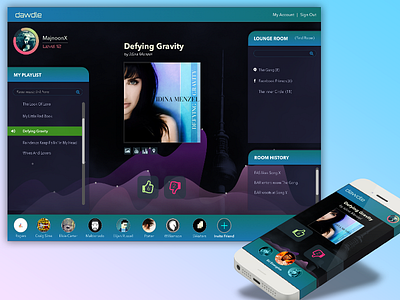 Dawdle - Social Music App