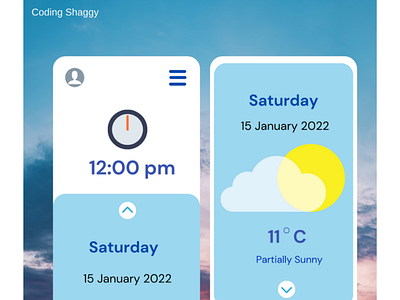 Weather App UI branding codinglife design graphic design ui uiuxdesign webdesign