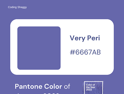 Pantone Color of the year 2022 branding codinglife design graphic design illustration logo ui uiuxdesign vector webdesign