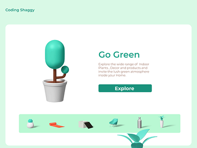 Go Green Landing Page