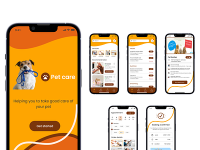 Pet caring app