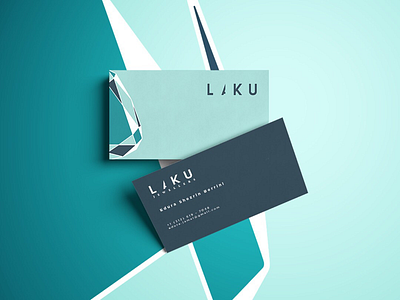 Laku Gems Business Card carddesign creative designer gemstone jewellery laku stationerydesign