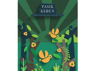 Tasik Kebun Poster Design art branddesign branding creative design poster posterdesign srvnt srvntmy