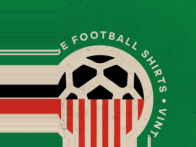 Vintage Football Shirts Logo creative logo logo design srvnt srvntmy vintagefootballshirt