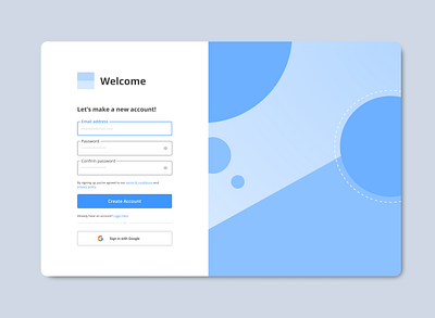 Daily UI #001 - Sign Up Page 001 daily dailyui dailyui 001 design signup ui ux