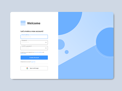 Daily UI #001 - Sign Up Page