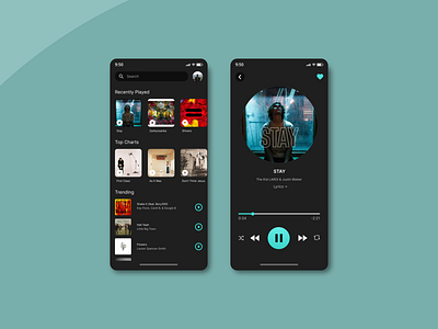 Daily UI #009 - Music Player