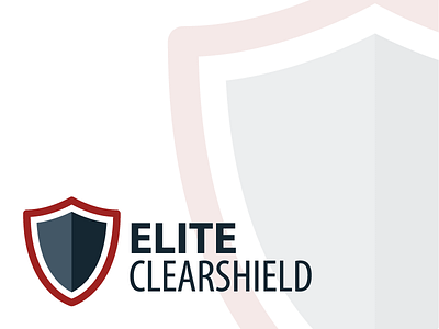Elite Clearshield Alt logo mark signature wordmark