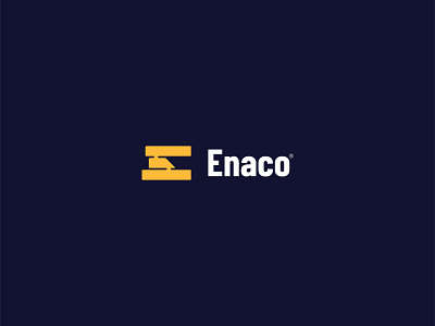 Enaco 3d animation app app icon branding champa creative design e logo graphic design icon illustration letter logo logo logo design logos modern logo motion graphics ui vector