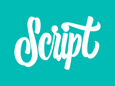 Script handlettering lettering process script type typography vector wip