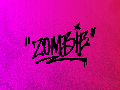 Mood.jpg graffiti hand lettering ink lettering mood texture type typography vector wacom zombie