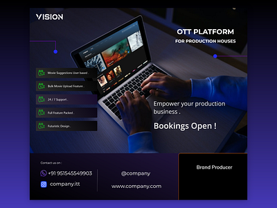Project - Vision OTT Platform