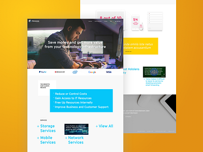 Eresources homepage exploration ui ux web website