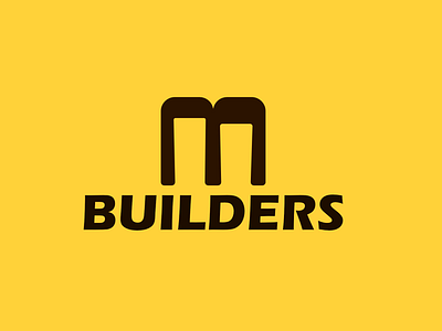 M Builders | Logo Concept branding concept graphic design illustration logo vector