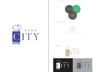 City Hotel brandidentity hotel kosovo logo logodesign luxury unique