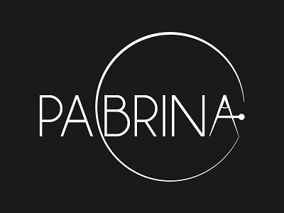 PABRINA | ARCHITECT STUDIO architect circle design graphicdesign identity kosovo logo minimal modern pristina