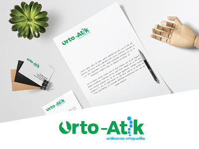 ORTO-ATIK | ORTHOPEDIC ORIDINANCE albania branding doctor identity kids kosovo medical minimal orthopedic