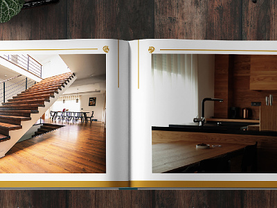 The inside of the catalog albania architectural branding catalog interior kosovo landscape layout luxury paper wood